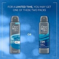 Dove Men Adv Antiperspirant Deodorant Clean Comfort 150ml