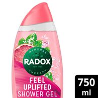 Radox Mineral Therapy Shower Gel Feel Uplifted 750ml