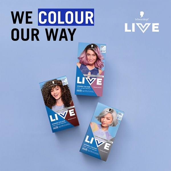 Schwarzkopf LIVE 105 Mauve Kiss Permanent Hair Dye