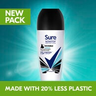 Sure Antiperspirant Deo Roll On Nonstop Invis Aqua 50ml