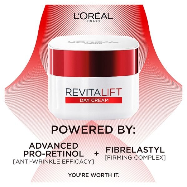 L’Oréal Paris Revitalift Hydrating Day Cream Face Moisturiser with Pro-Retinol 50ml