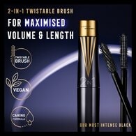 Max Factor Masterpiece 2 In 1 Lash WOW Mascara, 003 Midnight