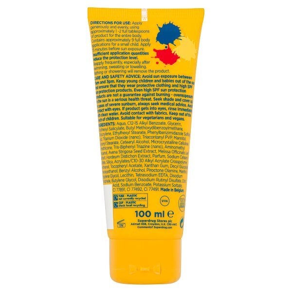Solait Kids Colour Mix Sun Cream SPF30 100ml