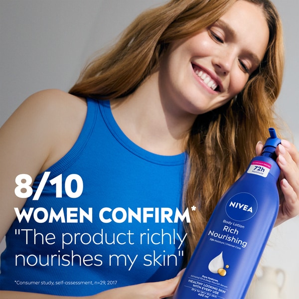 NIVEA Rich Nourishing Body Lotion for Dry Skin 400ml