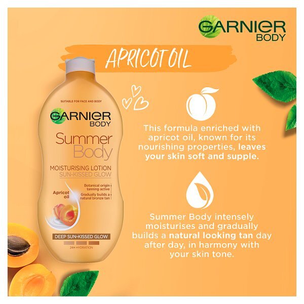 Garnier Summer Body Dark Gradual Tan Moisturiser 400ml