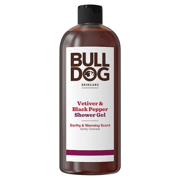 Bulldog Skincare Black Pepper & Vetiver Shower Gel 500ml