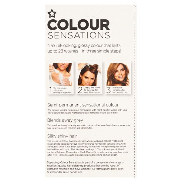 Superdrug Sensations Natural Darkest Brown 3.0