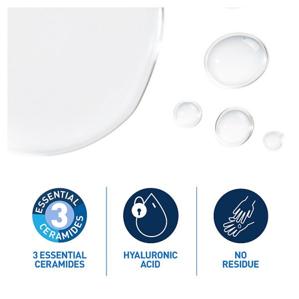 CeraVe Hydrating Micellar Water 24hr Hydration, Hyaluronic Acid 400ml