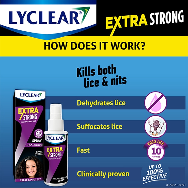 Lyclear Extra Strong Treat & Protect Spray -100ml