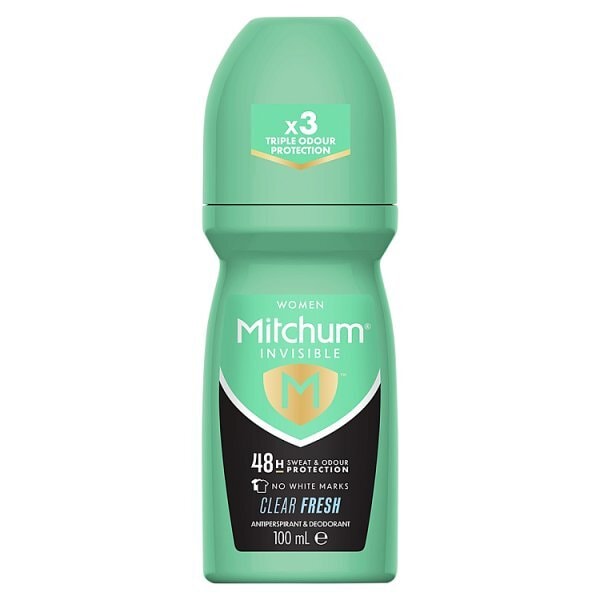 Mitchum Female Invisible Clear Fresh Roll On 100ml