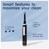 Oral-B iO3 Matt Black Electric Toothbrush with Travel Case