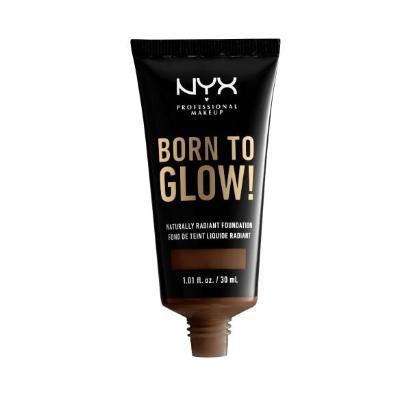 NYX Professional Makeup Born To Glow Foundation Deep Walnut