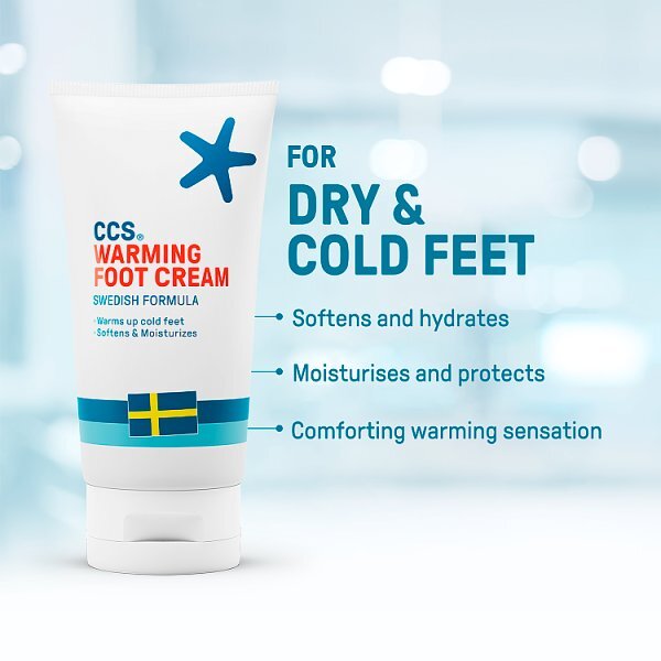 DNR CCS Warming Foot Cream for dry and cold feet 150 ml