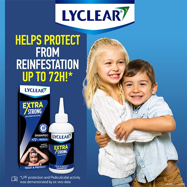 Lyclear Extra Strong Treat & Protect Shampoo 200ml