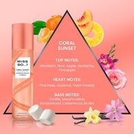 Miss So...? Coral Sunset Perfume Mist 140Ml