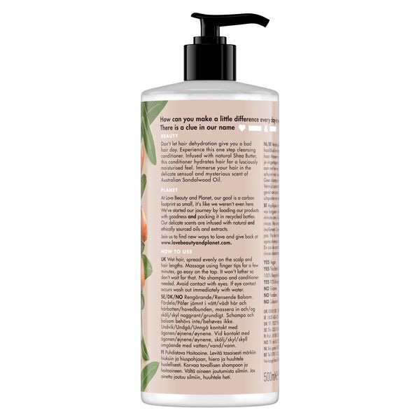Love Beauty And Planet Happy & Hydrated CleansingConditioner