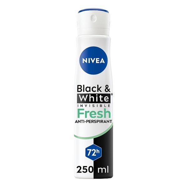 NIVEA Anti-Perspirant Deodorant Spray Black & White 250ml