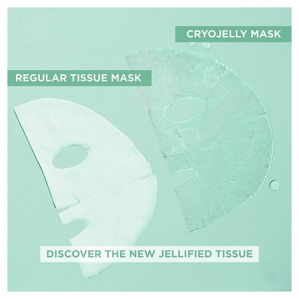 Garnier Anti Fatigue Hyaluronic Acid & Cucumber Jelly Face Mask