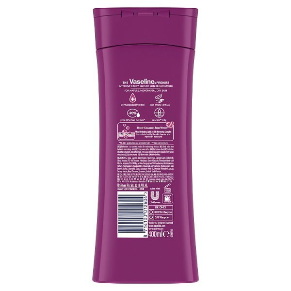 Vaseline Intensive Care Mature Skin Rejuvenation Body Lotion 400 ml