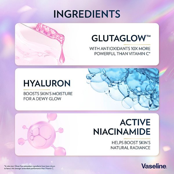 Vaseline Gluta-Hya Dewy Radiance Serum Burst Lotion 200 ml