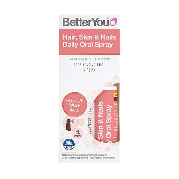 Betteryou Hair, Skin & Nails Daily Oral Spray 25Ml