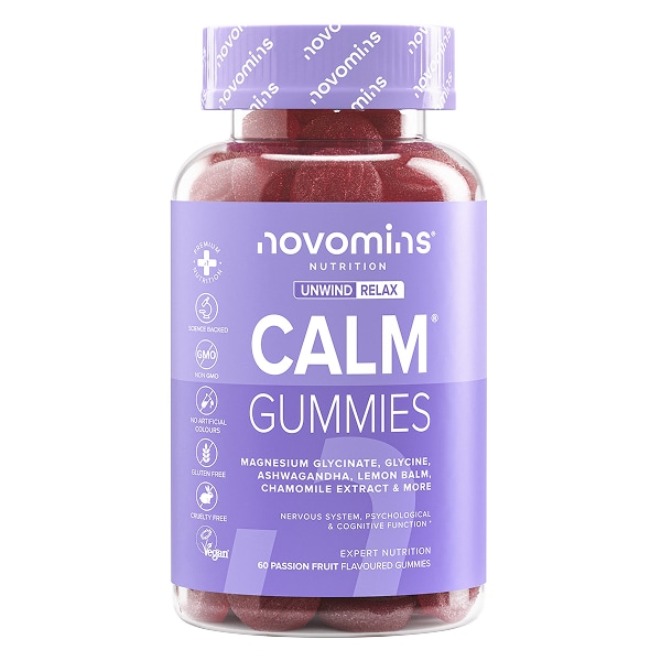 Novomins Passion-Fruit Flavoured Calm Gummies