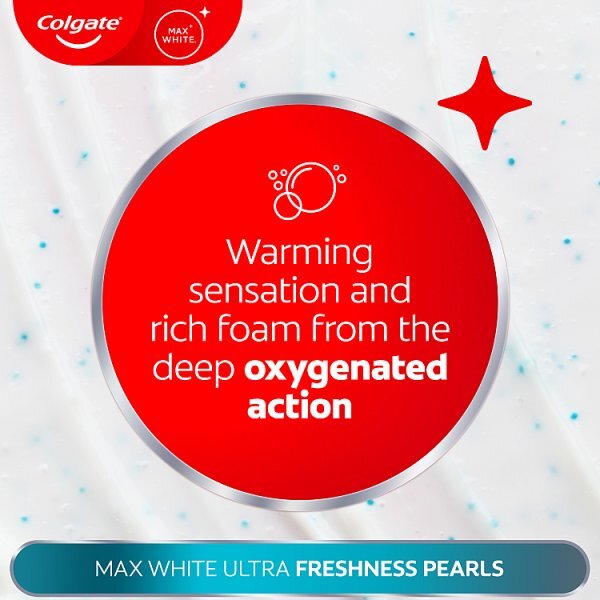 Colgate Max Ultra Fresh Pearls Whitening Toothpaste 75Ml