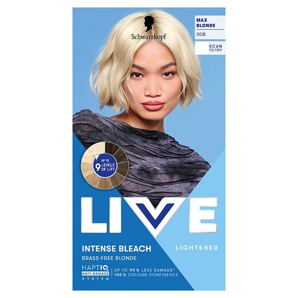 Schwarzkopf LIVE Bleach 00B Max Blonde Hair Lightener