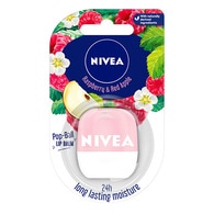 NIVEA Raspberry and Red Apple Pop-Ball Lip Balm 7g