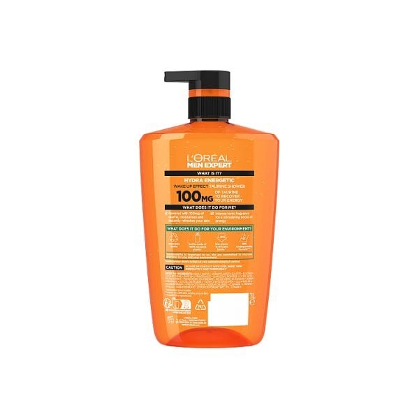 L'Oreal Paris Men Expert Hydra Energetic Shower Gel Large XXL 1L