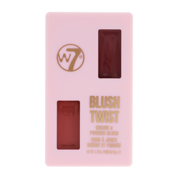 W7 Blush Twist - Cream & Powder Blush 8G - Beautiful Chaos