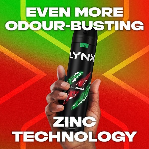 Lynx Africa Aerosol Body Spray 250 ml