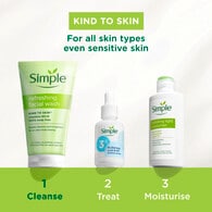 Simple Kind to Skin Hydrating Light Face Moisturiser 125ml