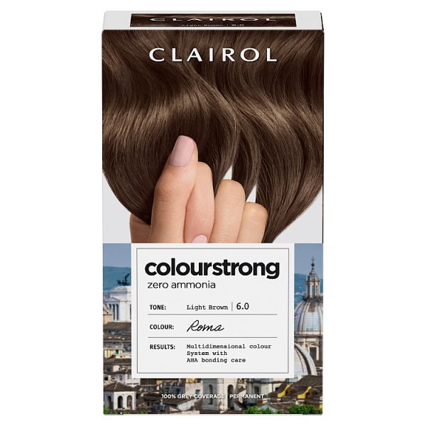 Clairol Colour Strong Zero Ammonia Hair Dye Light Brown