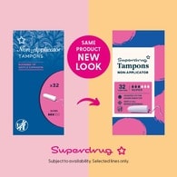 Superdrug Super Non Applicator Tampons x32