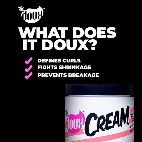 The Doux C.R.E.A.M Twist & Curl Cream