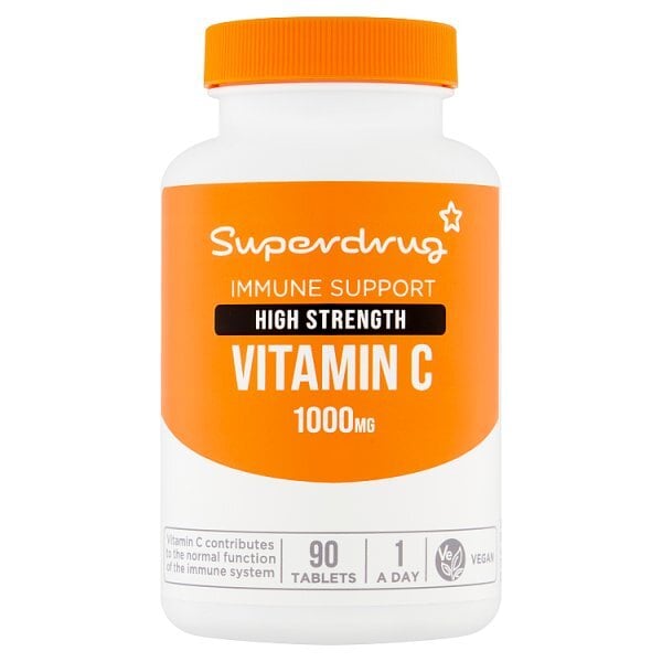 Superdrug High Strength Vitamin C 1000mg 90s