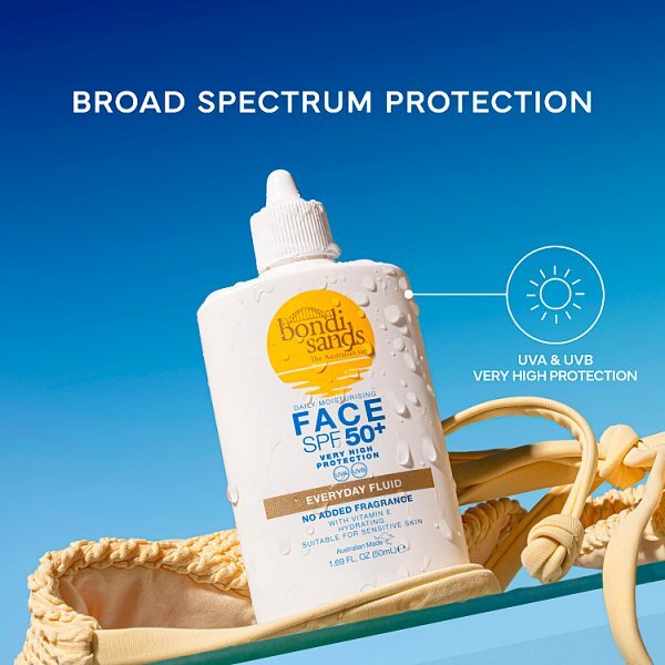 Bondi Sands Spf 50+ Fragrance Free Face Fluid 50Ml