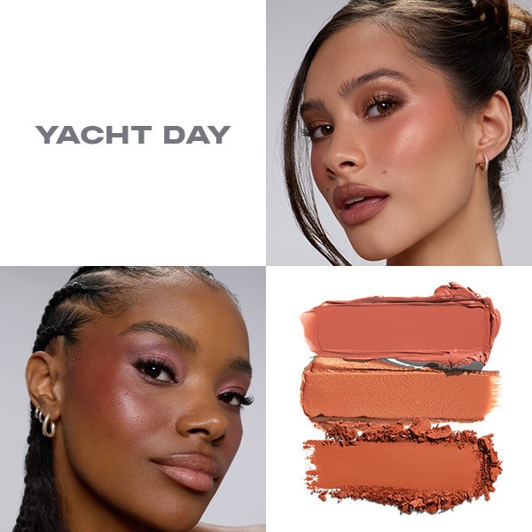 Morphe Cheek Thrills Multi-Finish Face Trio - Yacht Day