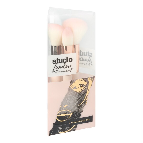 Superdrug Studio 4 Piece Brush Set