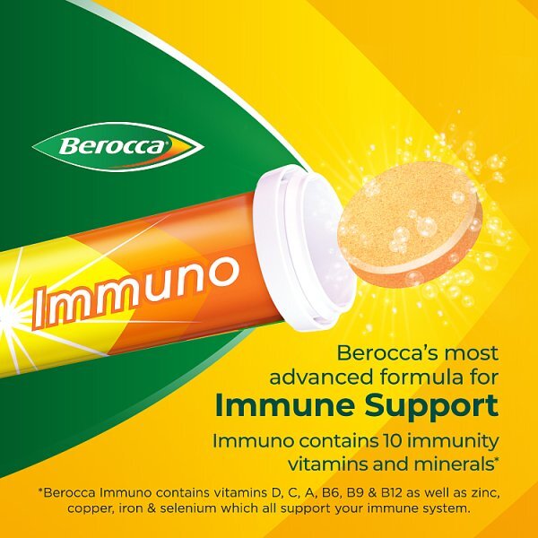 Berocca Immuno - Energy & Immune Support 30 Tablets