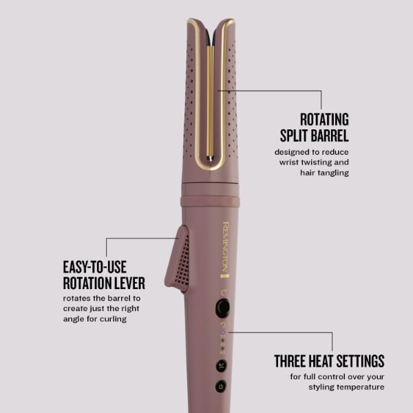 Remington Airvive Rotating Curling Wand Ci8930