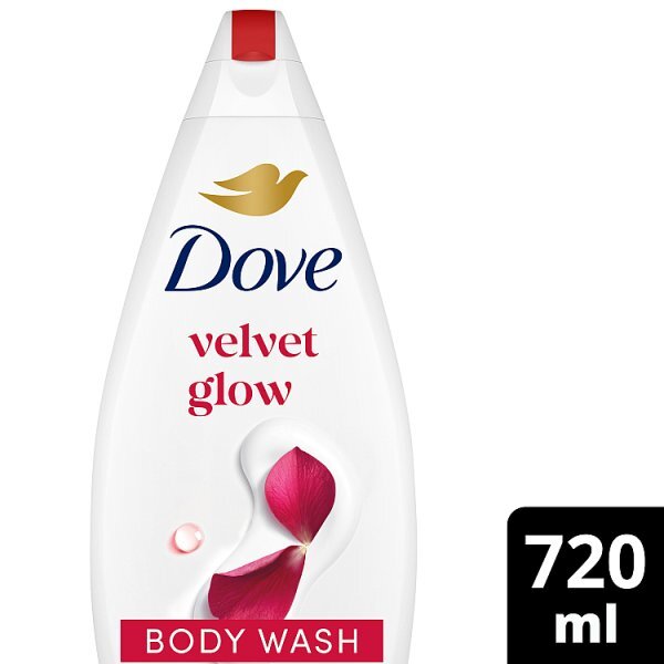 Dove Velvet Glow Body Wash 720ml