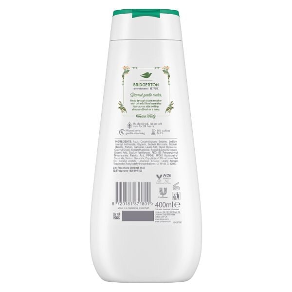 Dove Bridgerton Love & Meadows Body Wash 400 ml