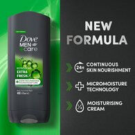 Dove Men+Care Extra Fresh 3-In-1 Hair, Body &Face Wash 400ml