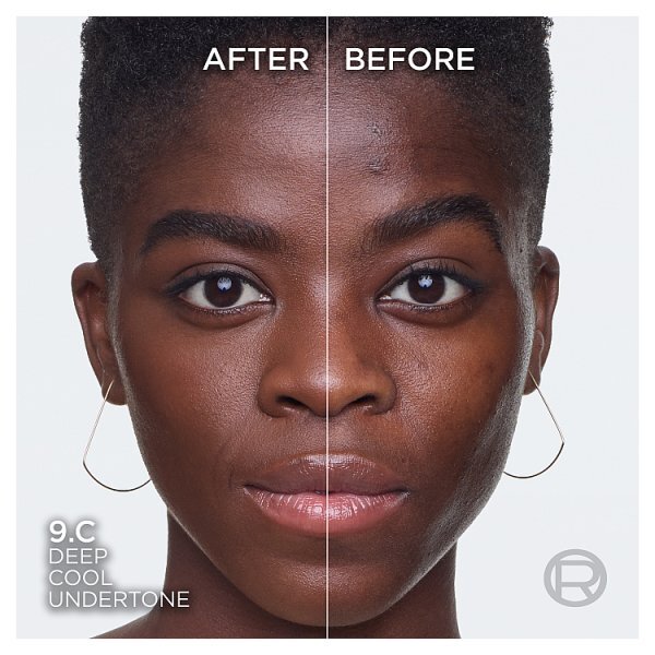 L'Oréal Paris Foundation, True Match with Hyaluronic Acid and SPF 16, 9R, 30ml