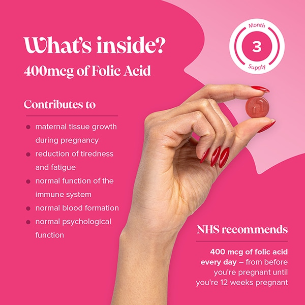 Novomins Folic Acid Gummies 90 Gummies