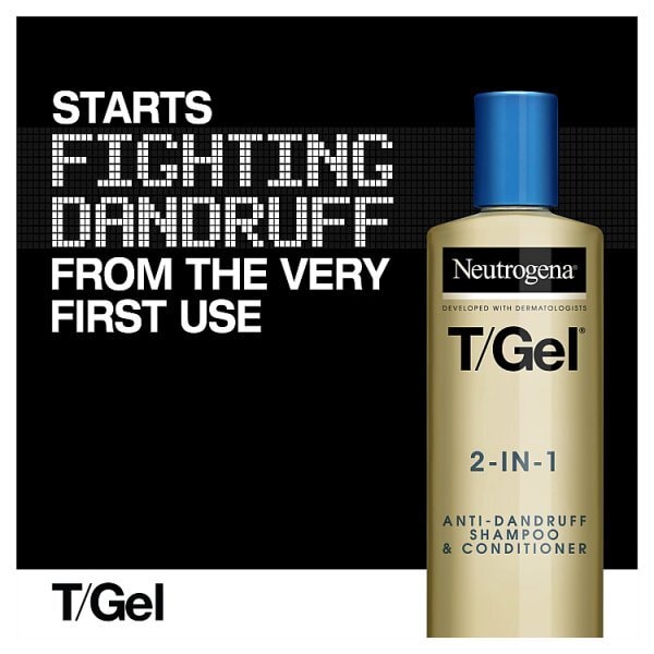 Neutrogena T/Gel 2In1 Scalp 250Ml Shampoo And Conditioner