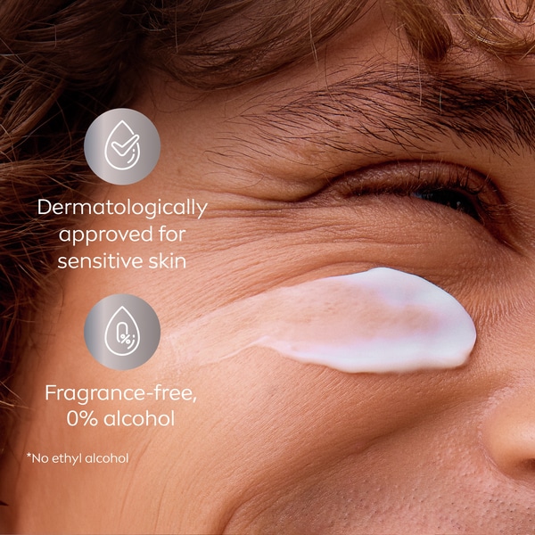 NIVEA MEN Sensitive Face Moisturiser with 0% Alcohol, 75ml