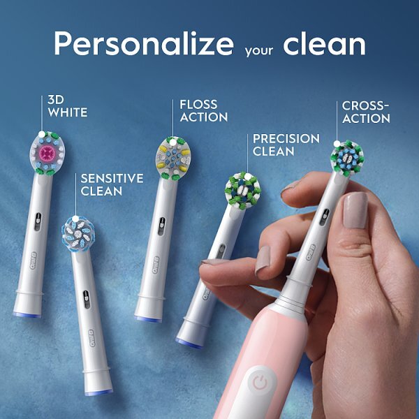 Oral-B Pro 1 Pink Electric Toothbrush